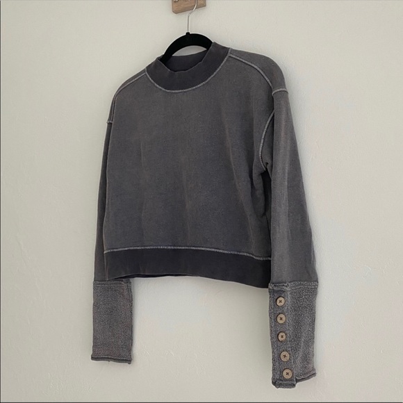 Free People look ahead crop sweatshirt - Picture 8 of 8